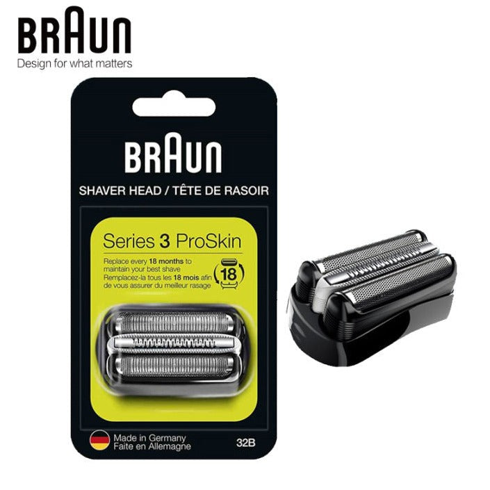 BRAUN 百靈 32B 網膜刀替換套裝 (黑色)