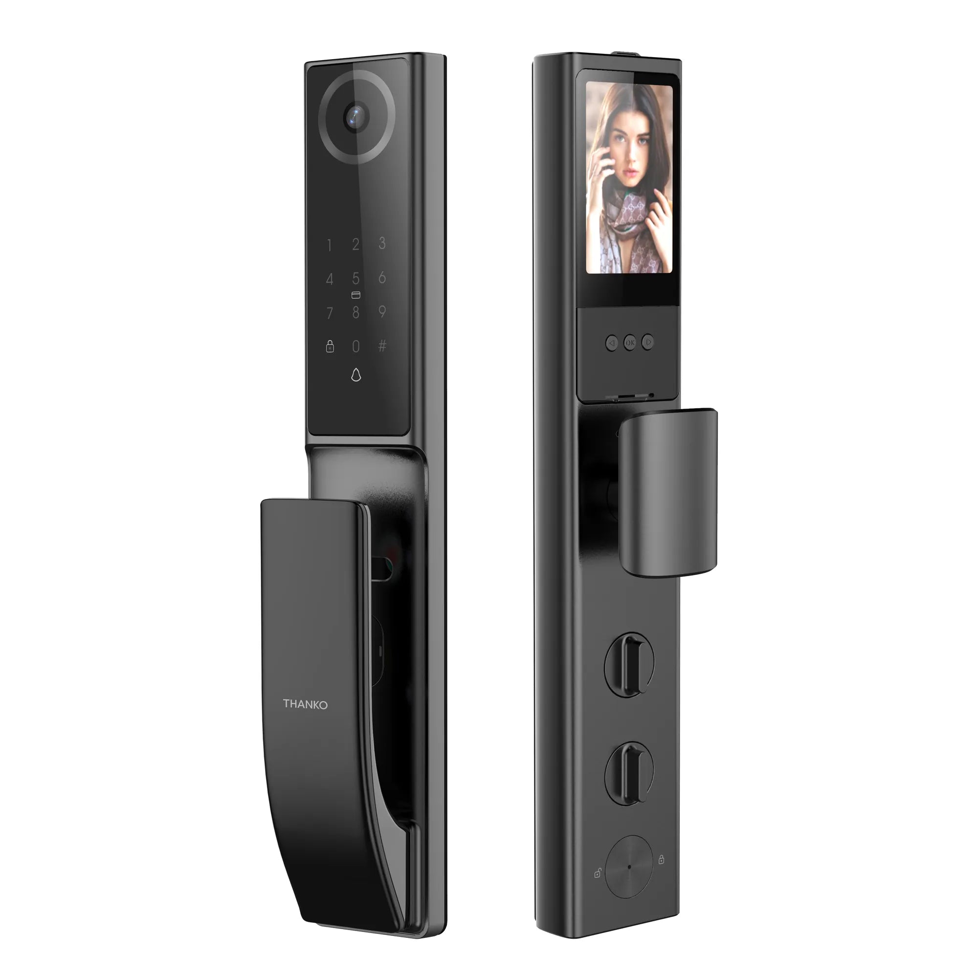 日本 THANKO X1 人臉識別貓眼鎖 (包安裝)