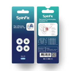 SpinFit CP360 專利設計矽膠耳塞 (內有兩個尺寸)