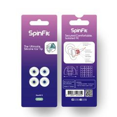 SpinFit CP360 專利設計矽膠耳塞 (內有兩個尺寸)