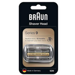 Braun 百靈 92M 網膜刀替換套裝 (銀色)