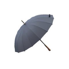 OLYCAT 復古木柄16骨抗風商務自動長雨傘