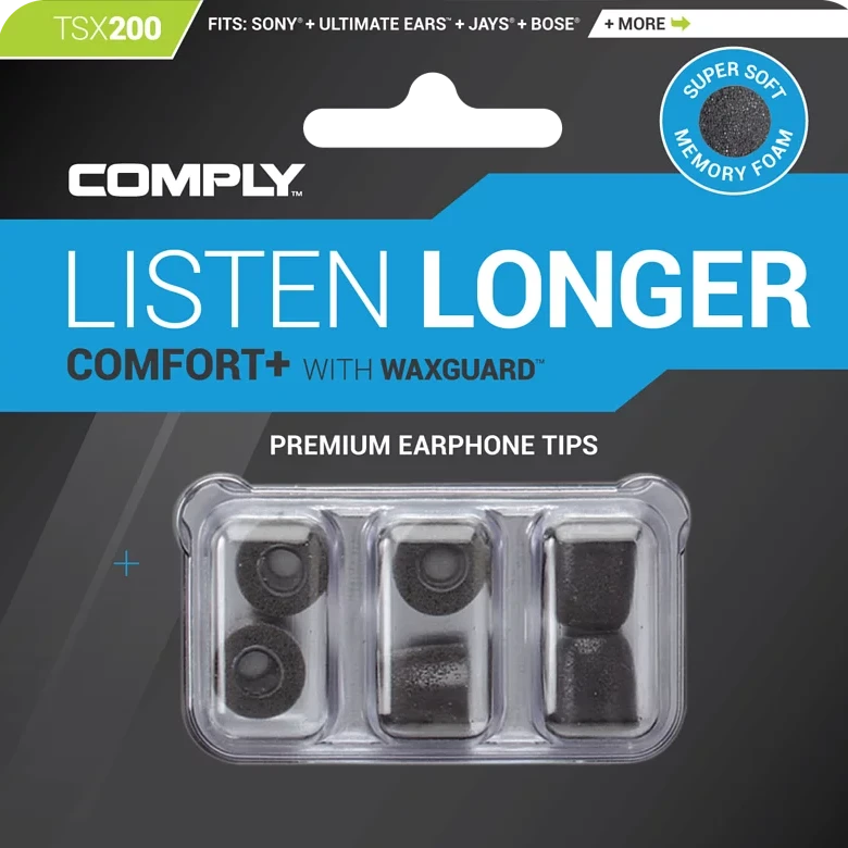 Comply™ Isolation Tsx-200 入耳式記憶耳綿 (3 Pairs)