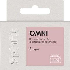 SpinFit OMNI 通用矽膠耳塞 (XL/L/M/MS/S/SS)
