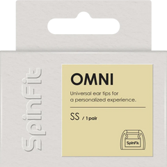 SpinFit OMNI 通用矽膠耳塞 (XL/L/M/MS/S/SS)