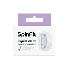 SpinFit SuperFine 通用矽膠耳塞 (適用於Apple Airpods Pro 第一及第二代)