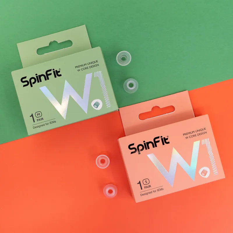 Spinfit W1 矽膠耳塞 (L/M/MS/S/SS)
