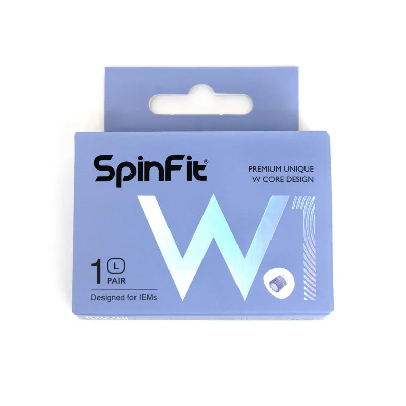 Spinfit W1 矽膠耳塞 (L/M/MS/S/SS)