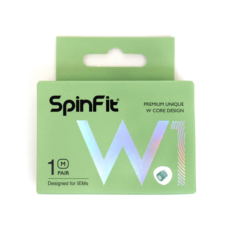 Spinfit W1 矽膠耳塞 (L/M/MS/S/SS)