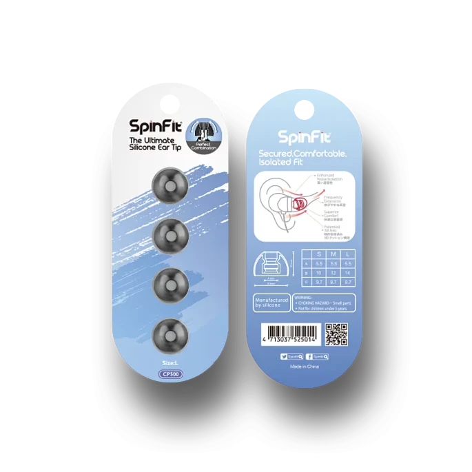 SpinFit CP500 矽膠耳塞