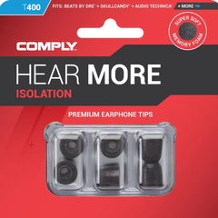 Comply™ Isolation T-400 入耳式記憶耳綿 (3 Pairs)