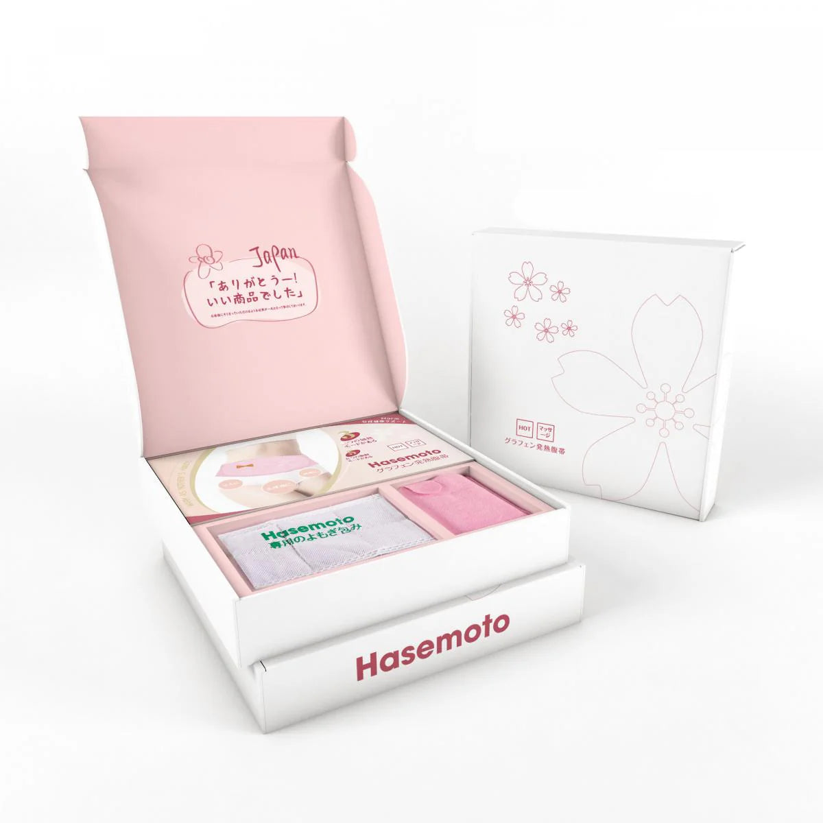 Hasemoto 石墨烯發熱暖宮護腰帶 - 驅走寒氣,舒緩疼痛 !