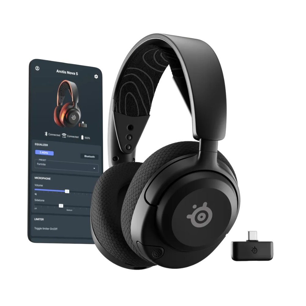 SteelSeries Arctis Nova 5 2.4GHz/藍牙 無線遊戲耳機