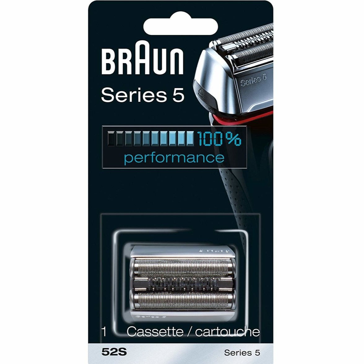 Braun 百靈 52S 網膜刀替換套裝 (銀色)