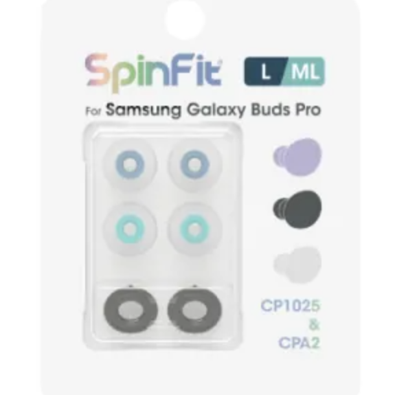 SpinFit CP1025 & CPA2 矽膠耳塞 (適用於 Samsung Galaxy Buds Pro)