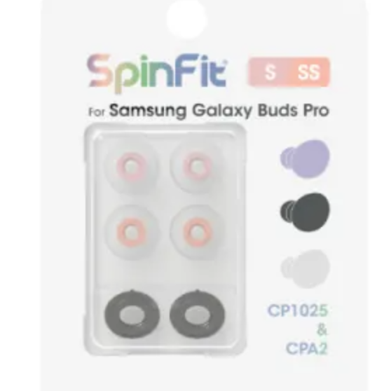 SpinFit CP1025 & CPA2 矽膠耳塞 (適用於 Samsung Galaxy Buds Pro)