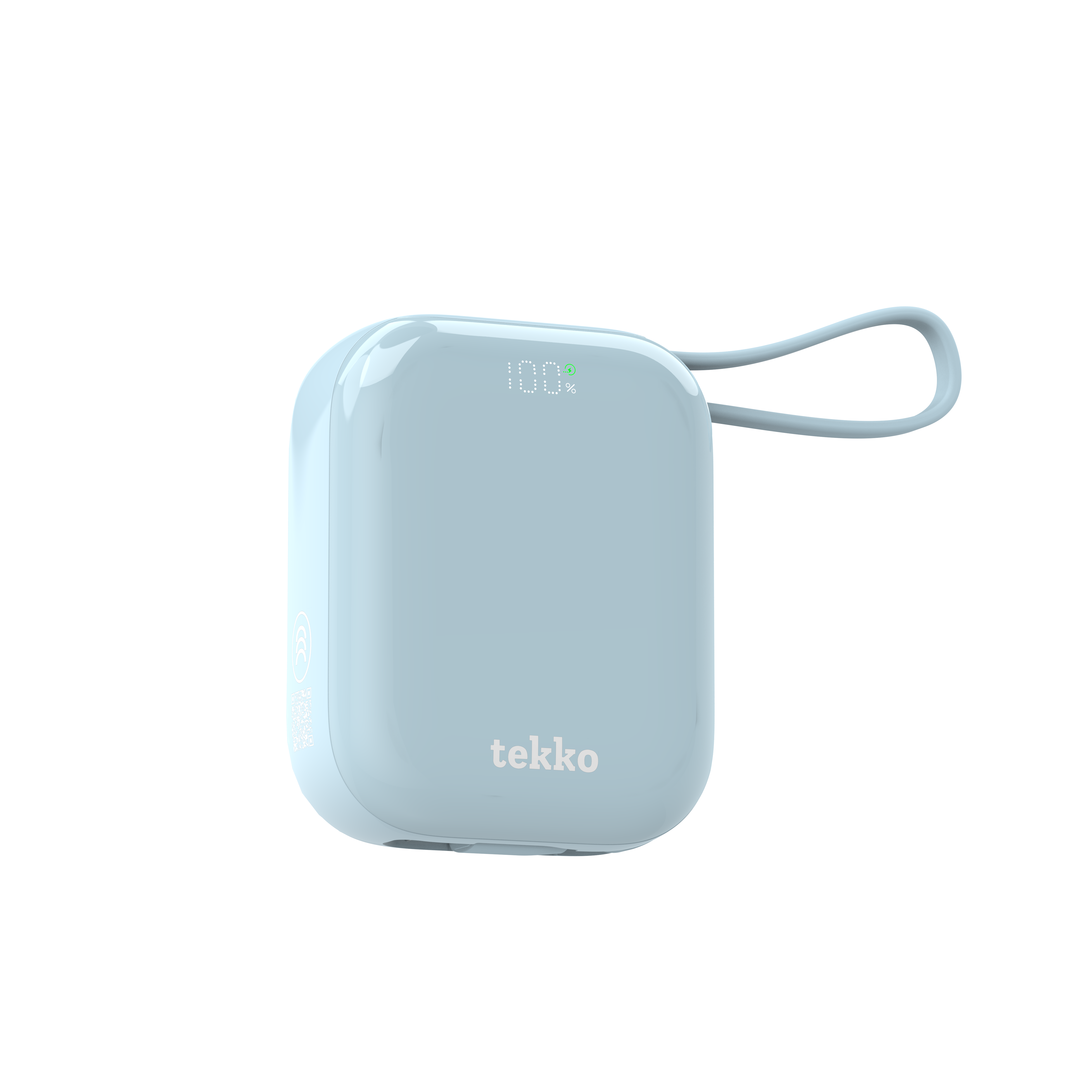 Tekko SSB-Nano CL10 迷你自帶雙線半固態行動電源  (3C認證附有QR-Code追溯碼)