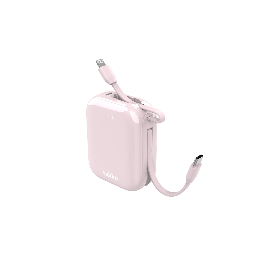 Tekko SSB-Nano CL10 迷你自帶雙線半固態行動電源  (3C認證附有QR-Code追溯碼)