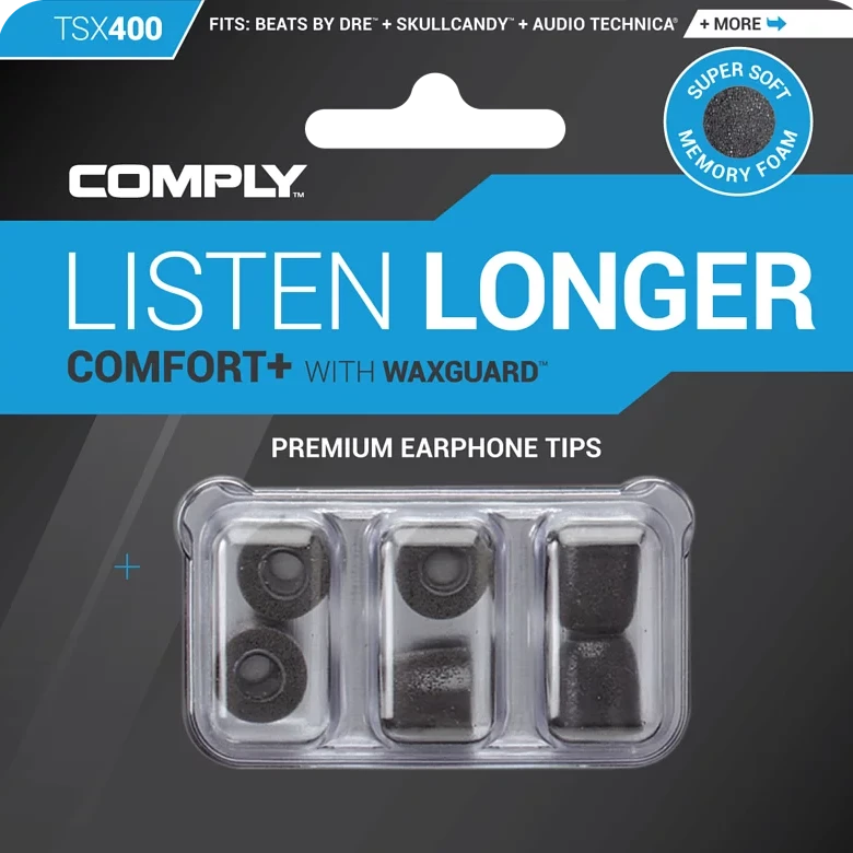 Comply™ Isolation Tsx-400 入耳式記憶耳綿 (3 Pairs)