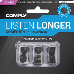 Comply™ Isolation Tsx-500 入耳式記憶耳綿 (3 Pairs)