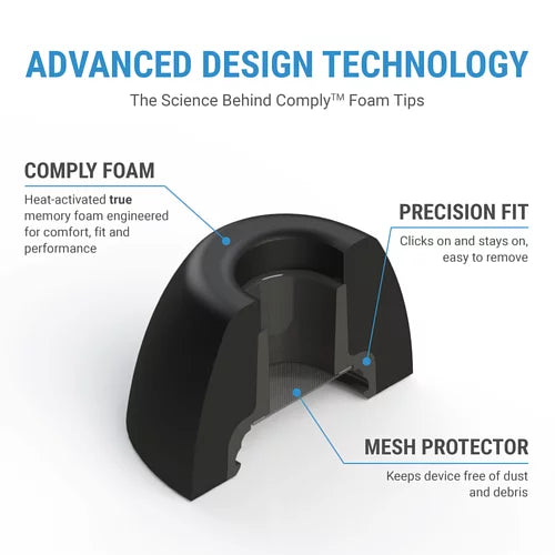 Comply For Apple AirPods Pro 專用耳棉 (第一及第二代型號適用) (3 Pairs)