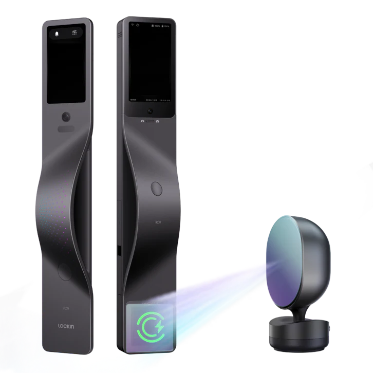 Lockin鹿客 V7 Max 真AI智能電子門鎖  (包安裝) 香港行貨